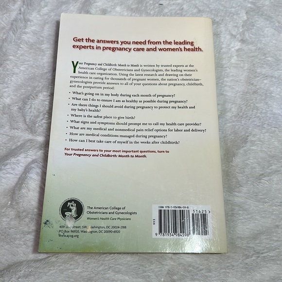 Your Pregnancy and Childbirth: Month to Month, Sixth Edition - VERY GOOD - Picture 6 of 10